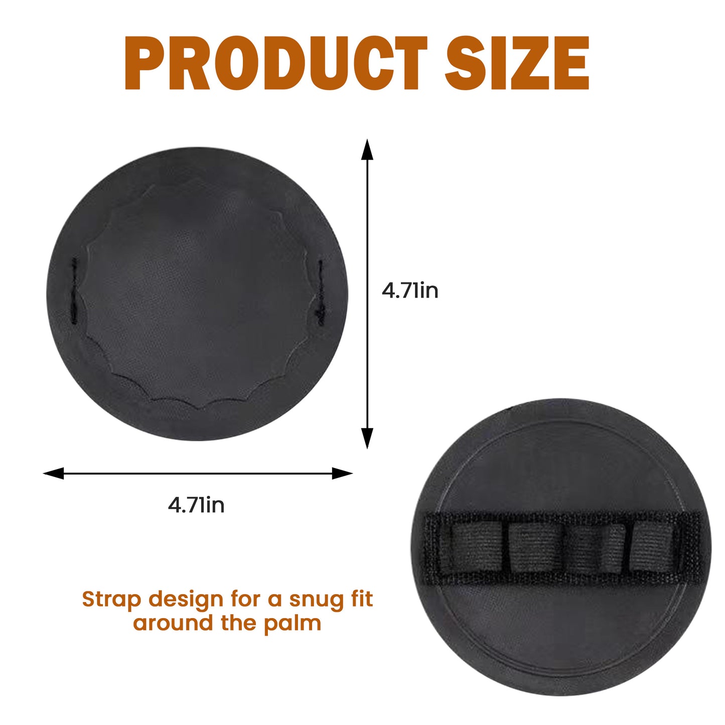 4 Counts Premium Exfoliating Gloves for Body, Painless Remover Dead Skin Rubber Shower Scrubber, Skin Scrubber Exfoliator, Black